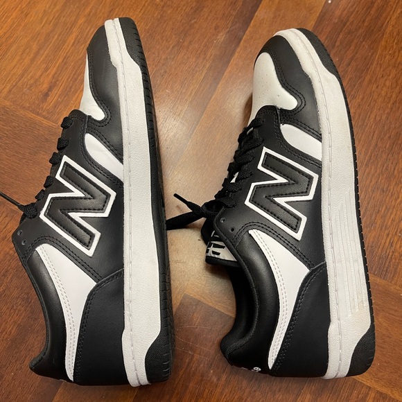 New Balance Men's Black and Gray Sneakers- 480s - Picture 3 of 9